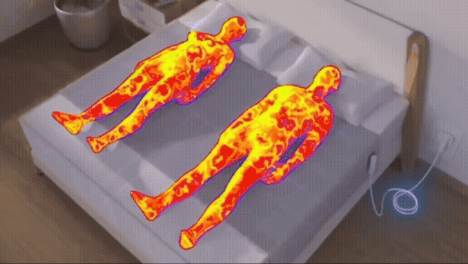 Touch it with skin